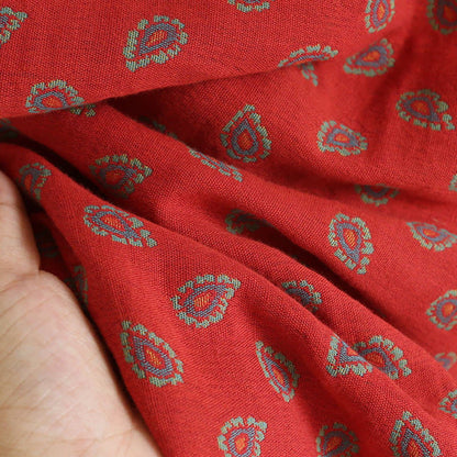 Pigiama in garza di cotone jacquard ispirato al Paisley - image 11