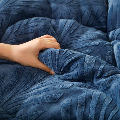 Coperta in pile goffrato di lusso - image 8