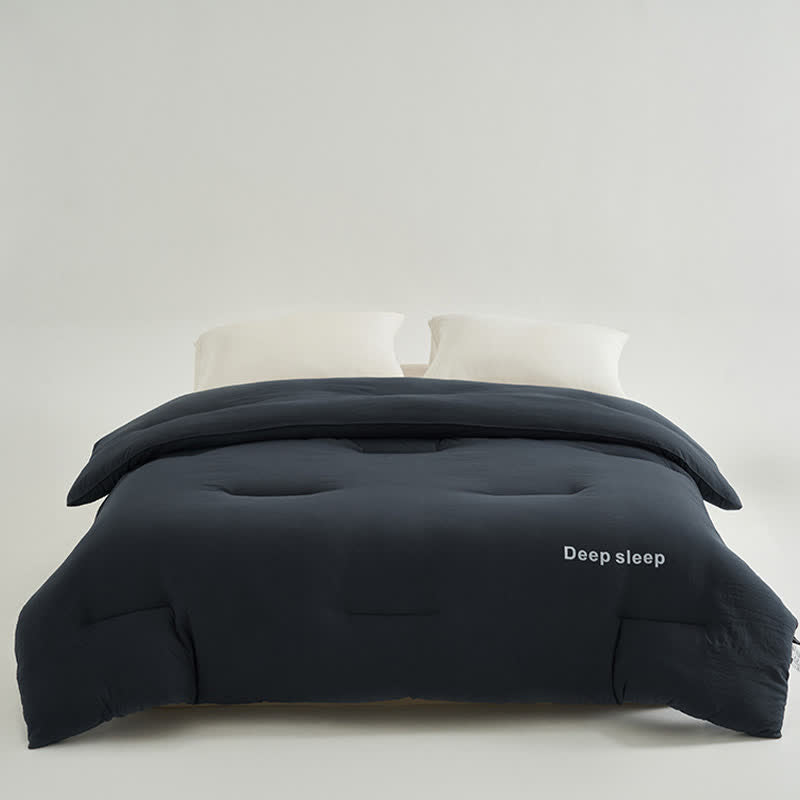 Piumino stampato con lettera Deep Sleep - image 0