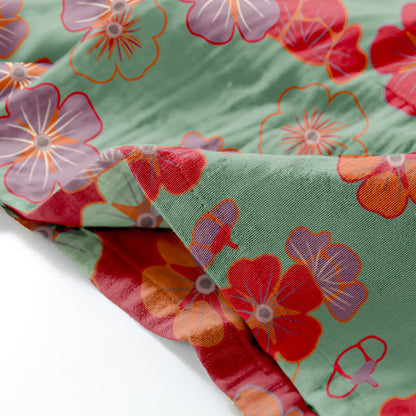 Completo da salotto in kimono di cotone Plum Blossom - image 6