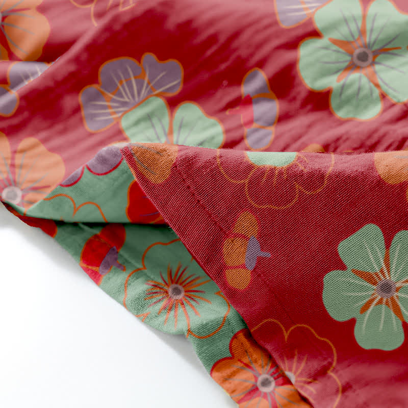 Completo da salotto in kimono di cotone Plum Blossom - image 3