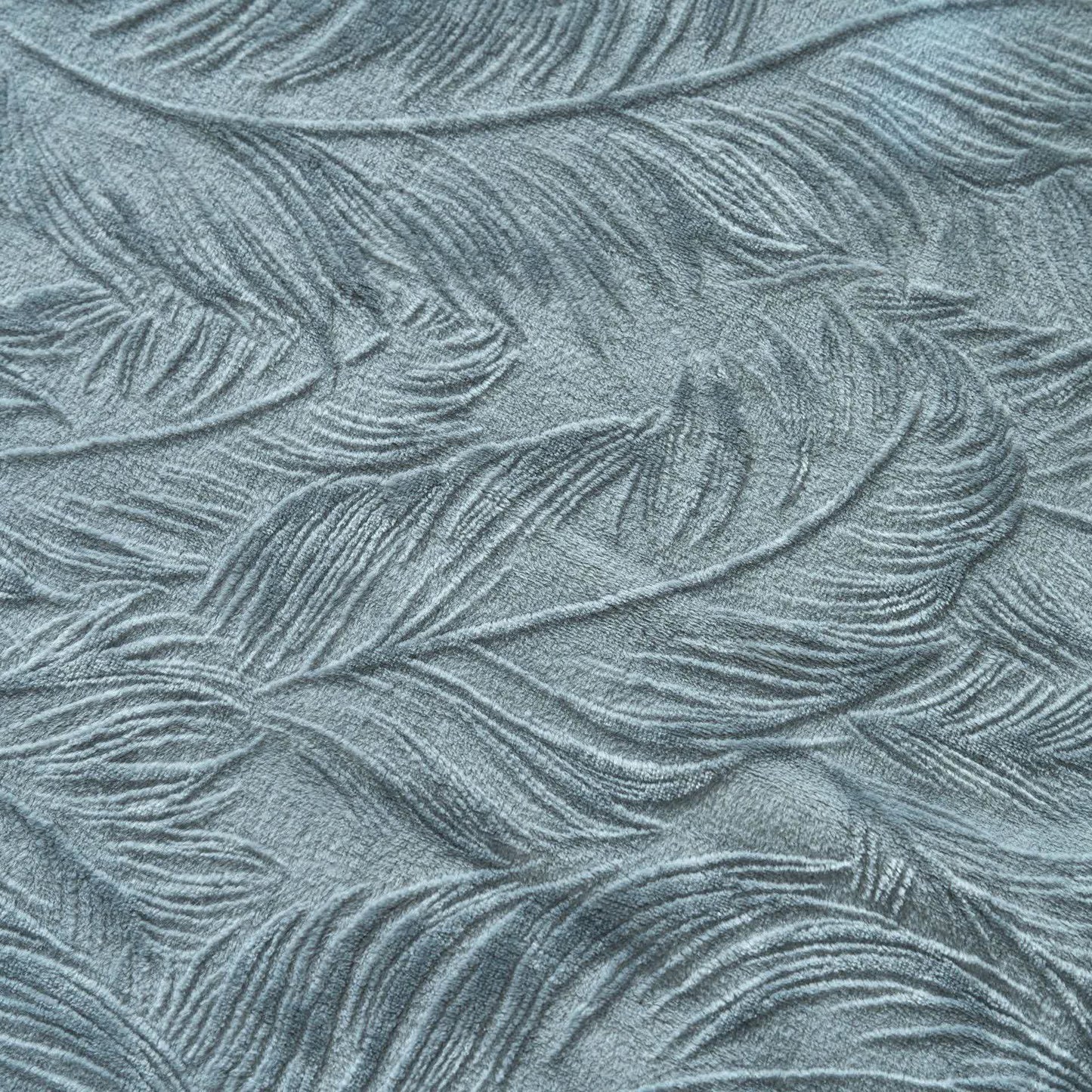 Coperta calda con trama a foglia - image 3