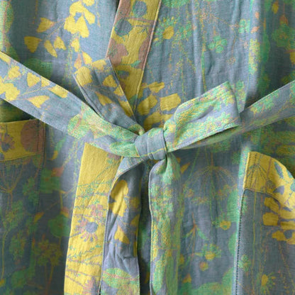 Kimono in garza di cotone biologico Lotus - image 5