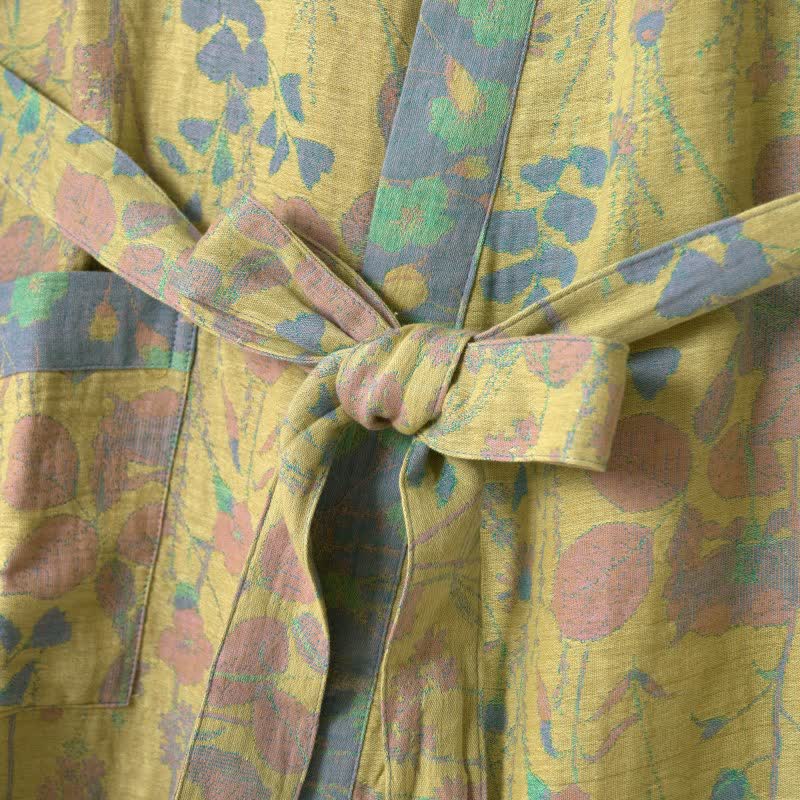 Kimono in garza di cotone biologico Lotus - image 13