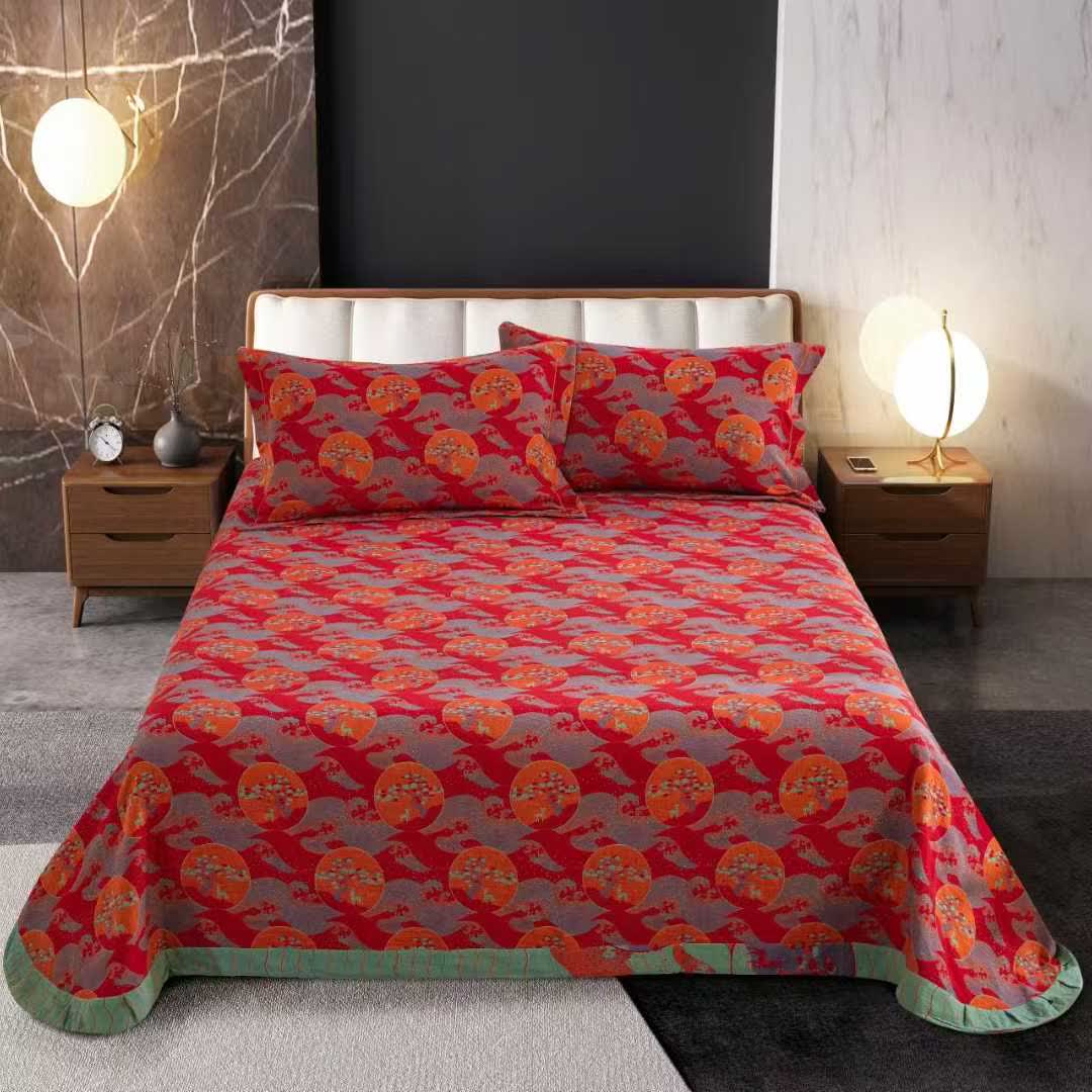 Set di biancheria da letto in cotone Oriental Sea Moon (4 pezzi) - image 7