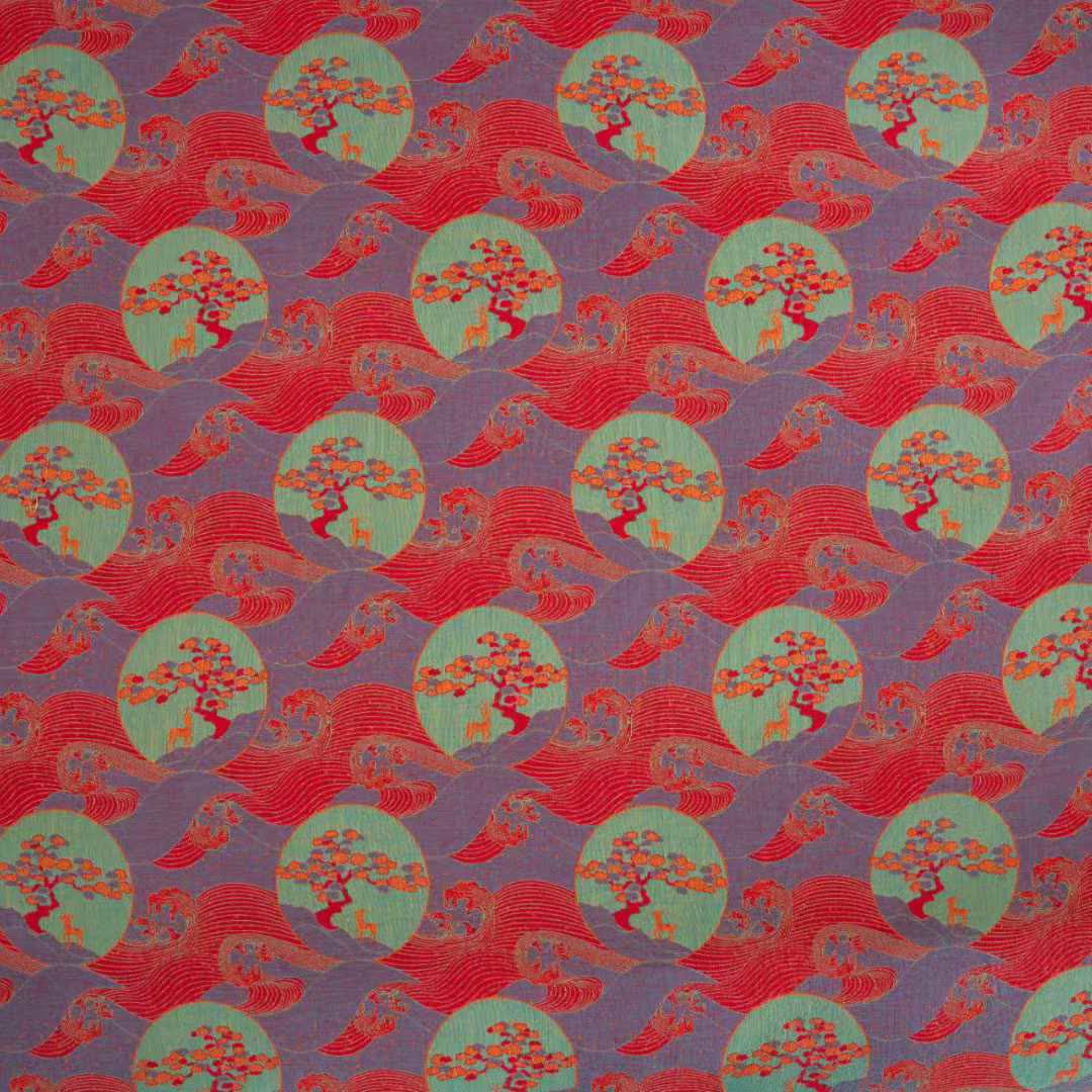 Set di biancheria da letto in cotone Oriental Sea Moon (4 pezzi) - image 5