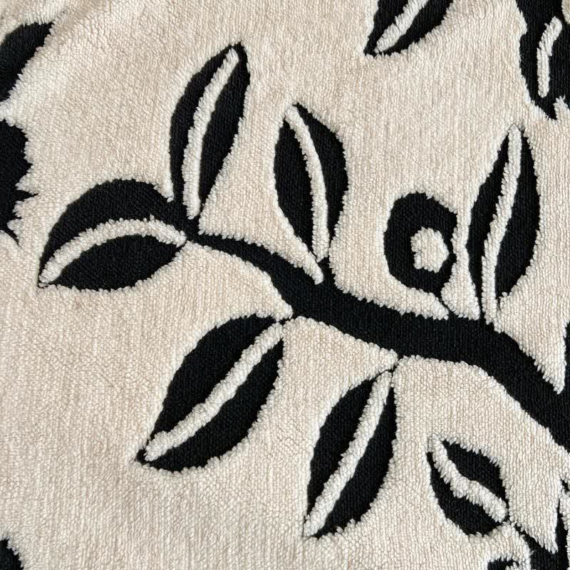 Coperta jacquard con motivo a farfalla e albero - image 15