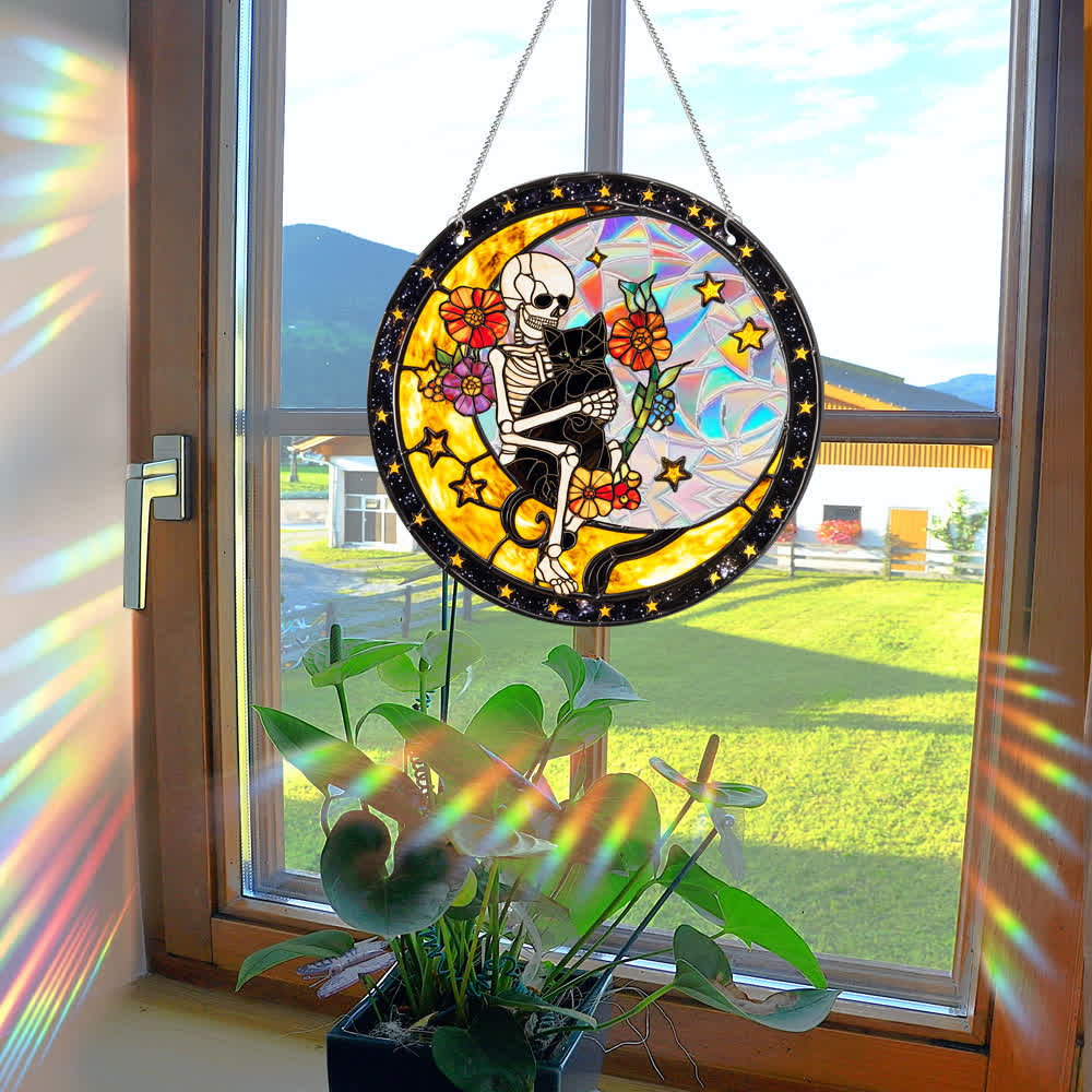 Decorazione da appendere alla finestra in acrilico per Halloween - image 1
