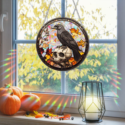 Acchiappasole colorato per Halloween da appendere alla finestra - image 1