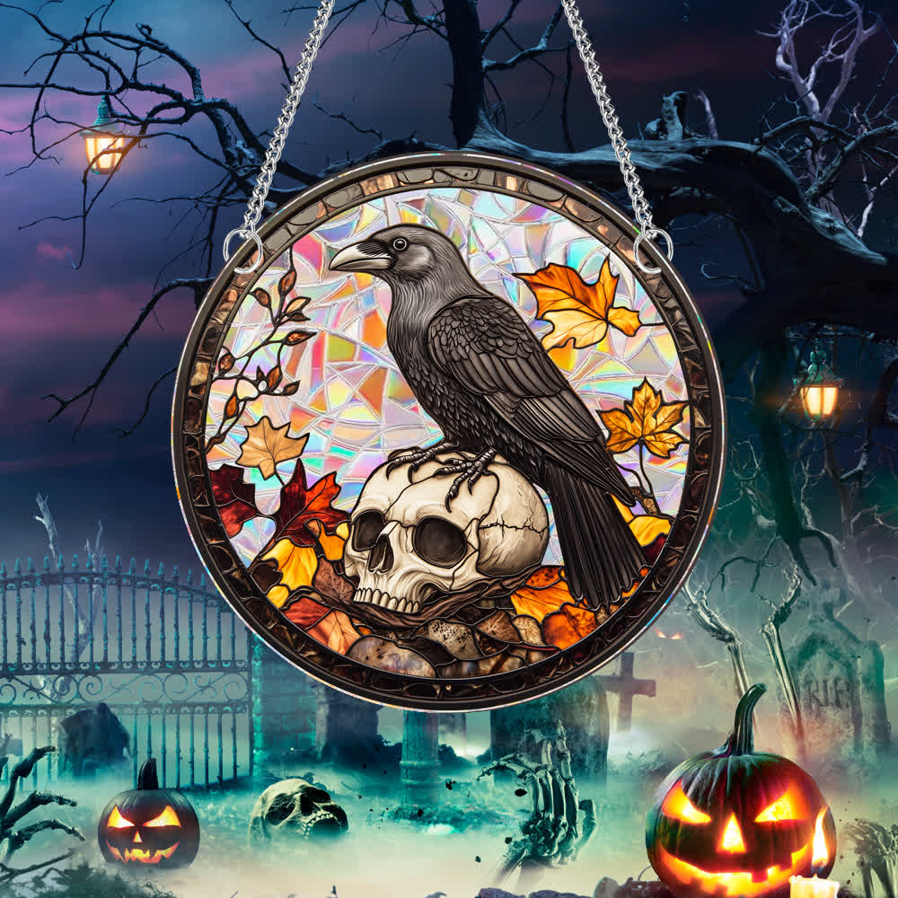 Acchiappasole colorato per Halloween da appendere alla finestra - image 3