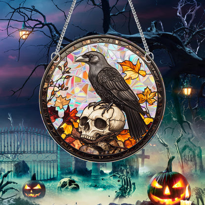 Acchiappasole colorato per Halloween da appendere alla finestra - image 3
