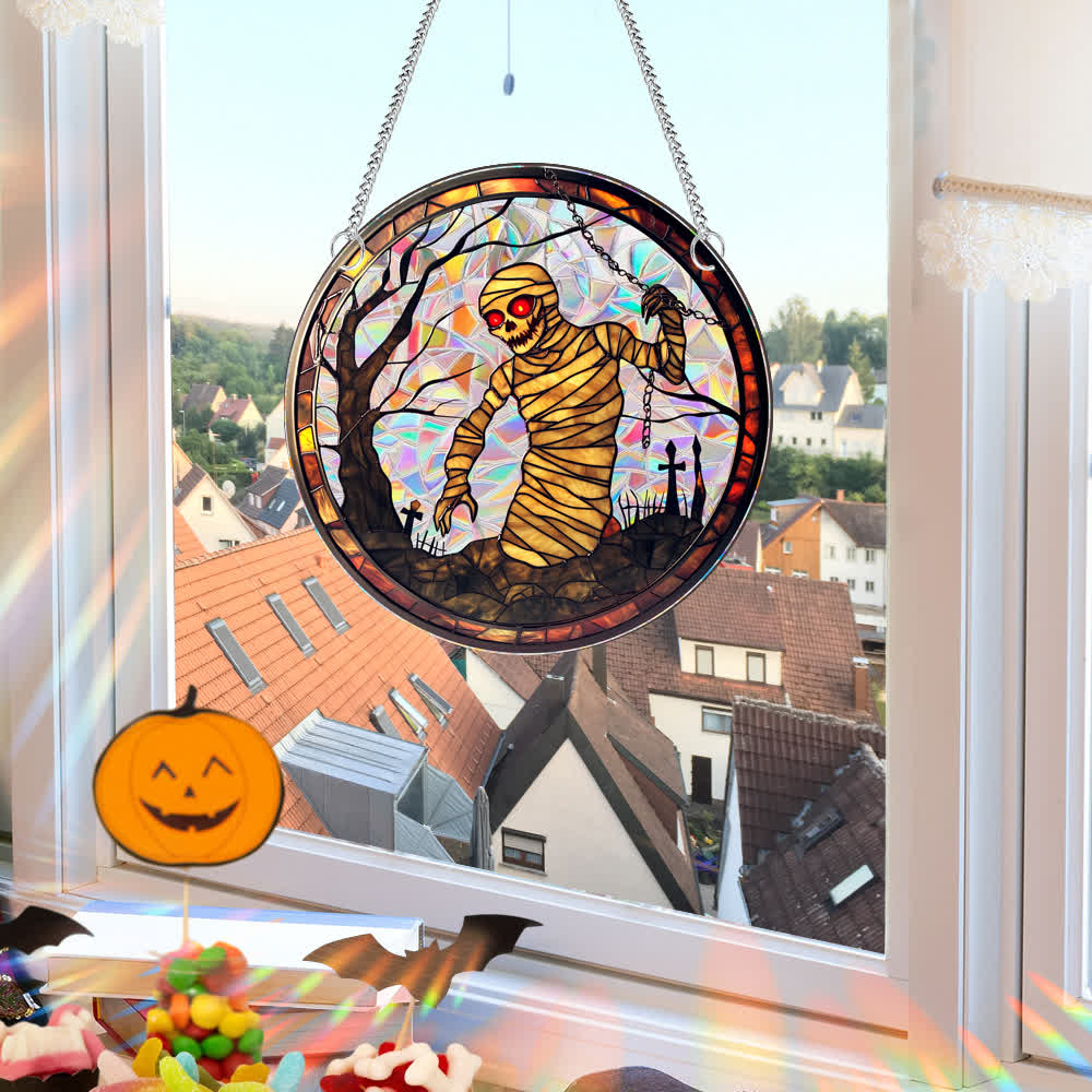Decorazione da appendere alla finestra per Halloween spettrale - image 2