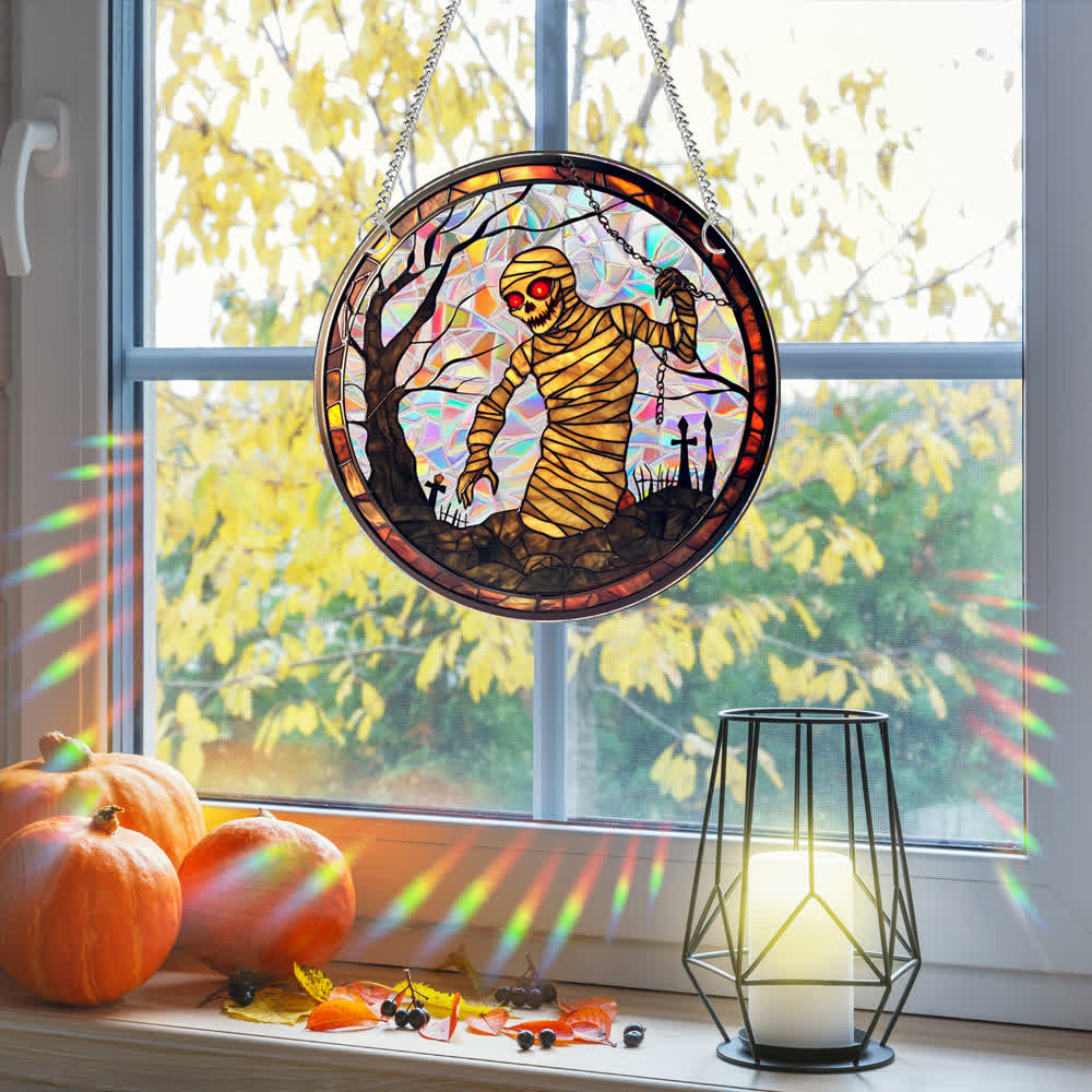 Decorazione da appendere alla finestra per Halloween spettrale - image 1