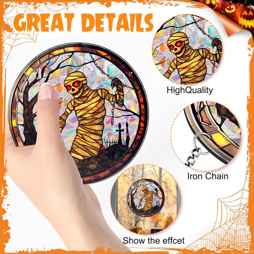 Decorazione da appendere alla finestra per Halloween spettrale - image 5