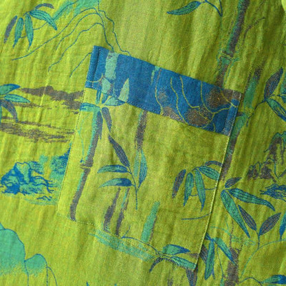 Kimono in garza di cotone e bambù bicolore - image 10