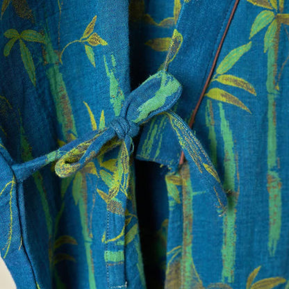 Completo da salotto in kimono di garza di cotone e bambù - image 18