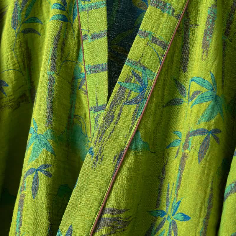 Completo da salotto in kimono di garza di cotone e bambù - image 5