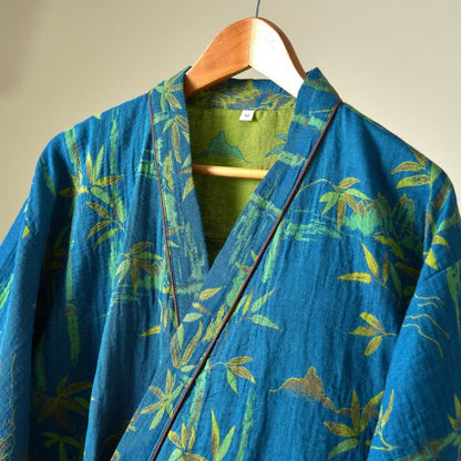 Completo da salotto in kimono di garza di cotone e bambù - image 14