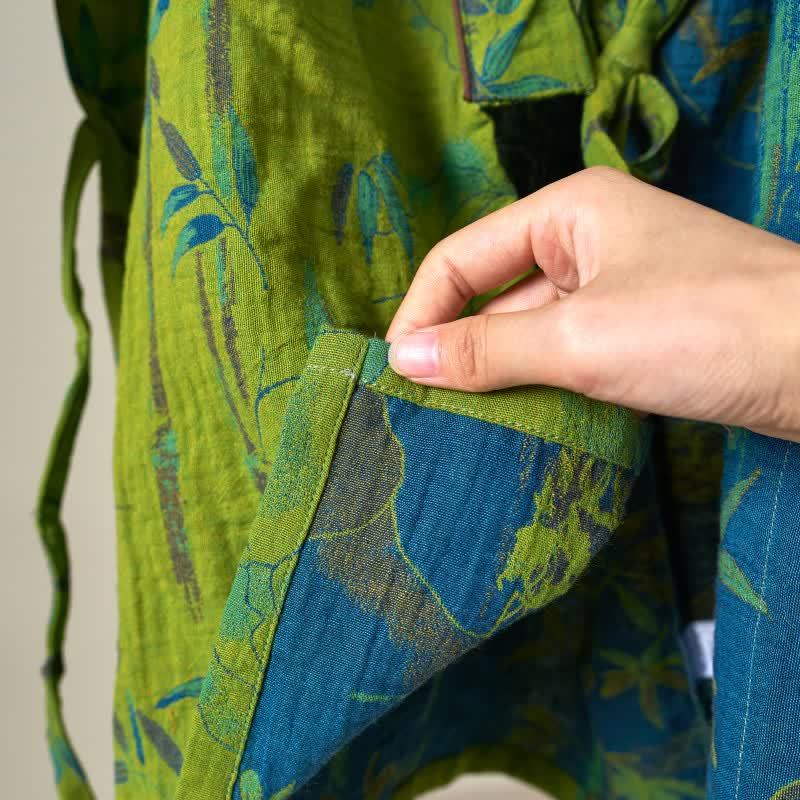 Completo da salotto in kimono di garza di cotone e bambù - image 10