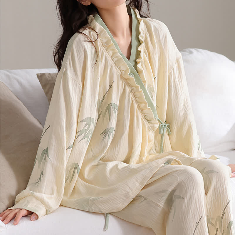 Completo da salotto Kimono in bambù Ink - image 4