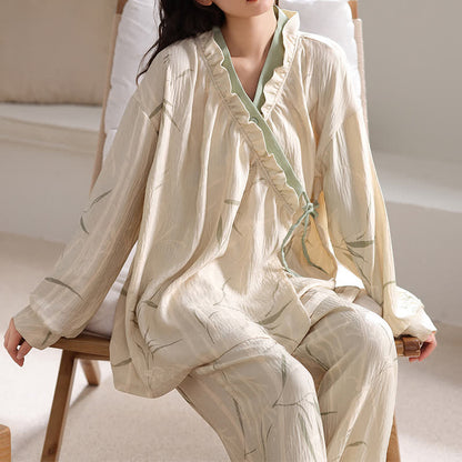 Completo da salotto Kimono in foglia di bambù - image 1