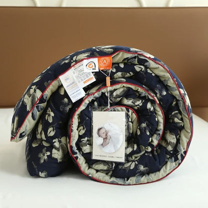 Trapunta jacquard in garza di cotone Flourish Flower - image 17
