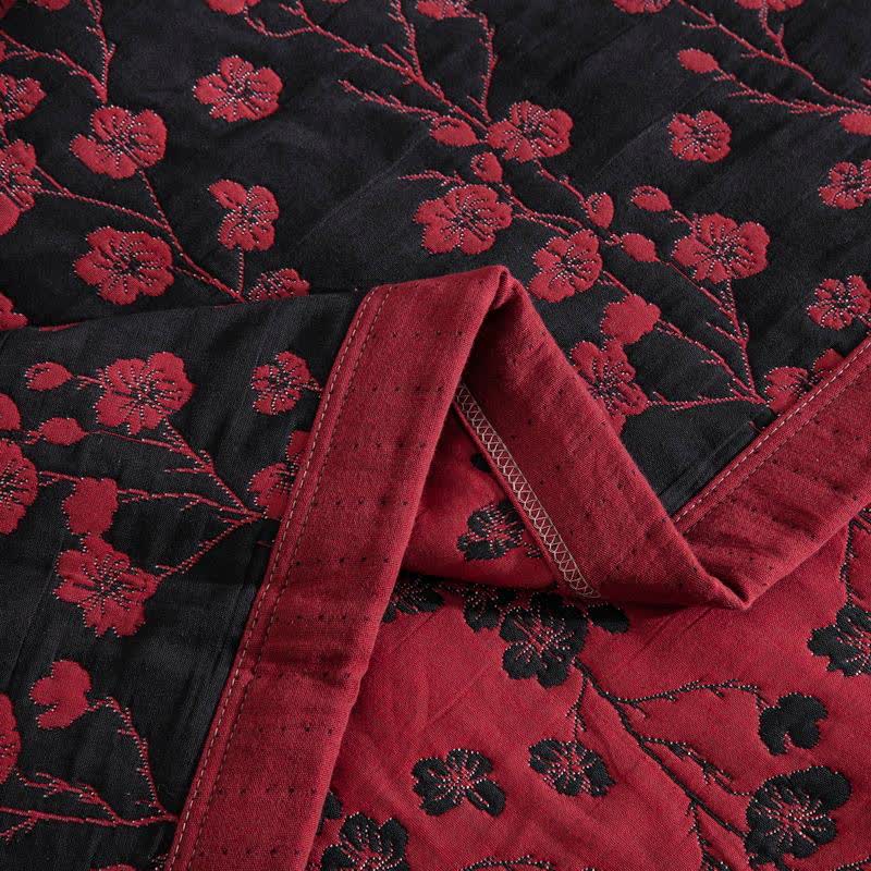 Trapunta reversibile in cotone naturale Plum Blossom - image 15