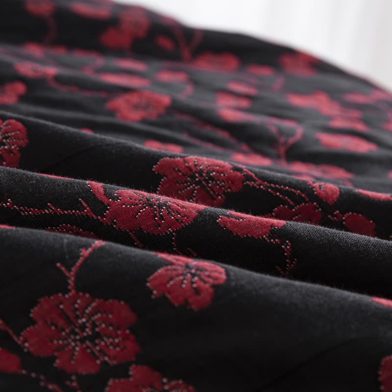 Trapunta reversibile in cotone naturale Plum Blossom - image 16
