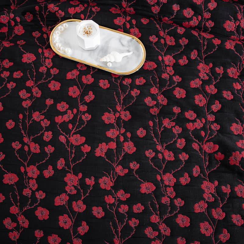 Trapunta reversibile in cotone naturale Plum Blossom - image 13