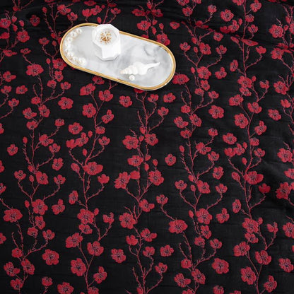 Trapunta reversibile in cotone naturale Plum Blossom - image 13