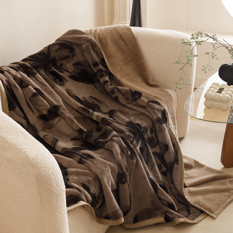 Coperta calda floreale Ink - image 7