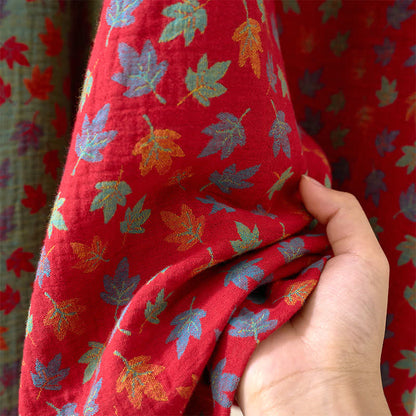 Kimono in cotone biologico con foglia d'acero - image 13