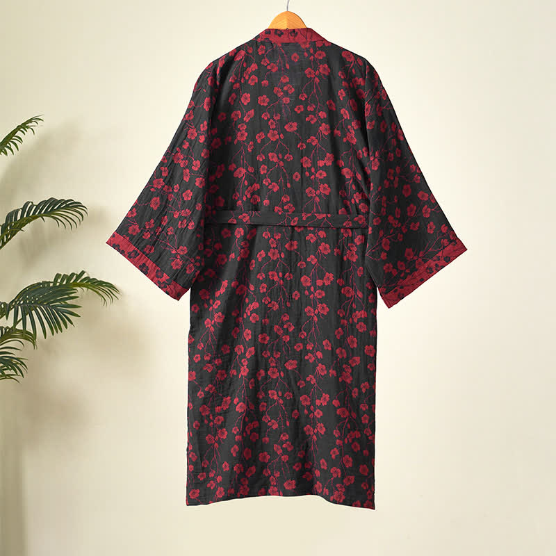 Kimono in cotone biologico Plum Blossom - image 16