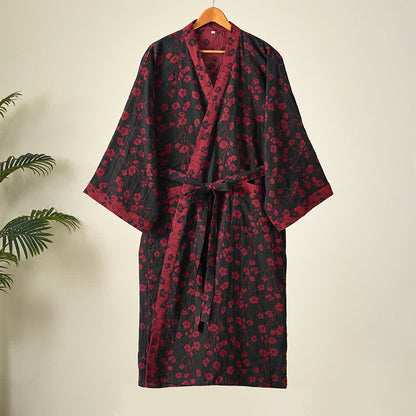 Kimono in cotone biologico Plum Blossom - image 15