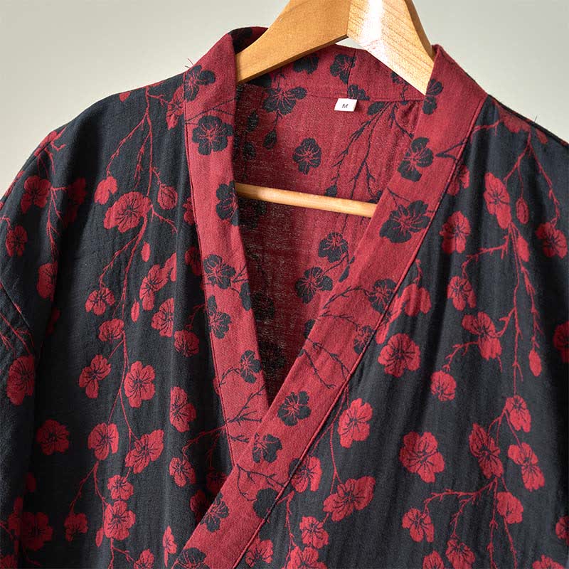 Kimono in cotone biologico Plum Blossom - image 18