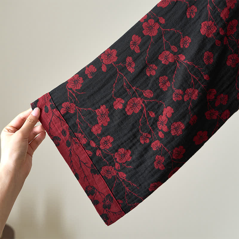 Kimono in cotone biologico Plum Blossom - image 20