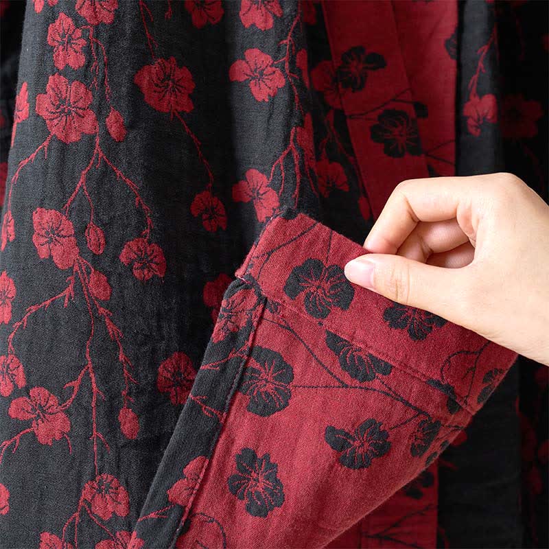 Kimono in cotone biologico Plum Blossom - image 22