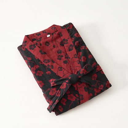 Kimono in cotone biologico Plum Blossom - image 17