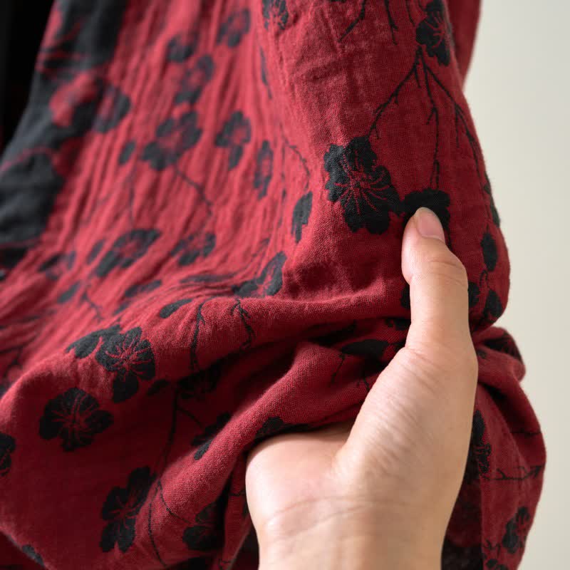 Kimono in cotone biologico Plum Blossom - image 13