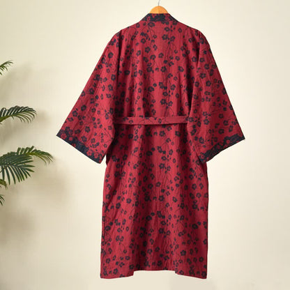 Kimono in cotone biologico Plum Blossom - image 4