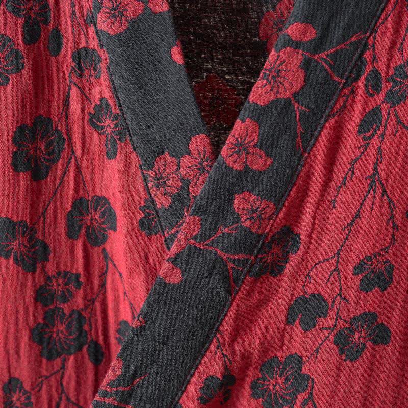 Kimono in cotone biologico Plum Blossom - image 7