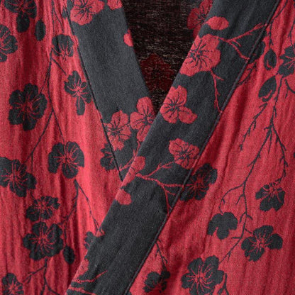 Kimono in cotone biologico Plum Blossom - image 7
