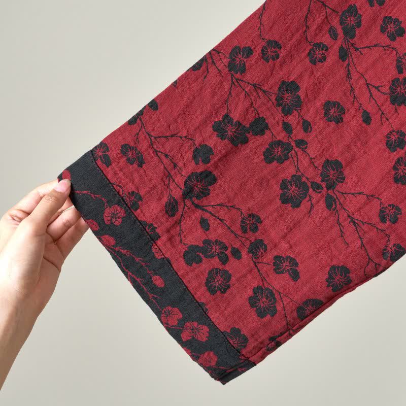 Kimono in cotone biologico Plum Blossom - image 9