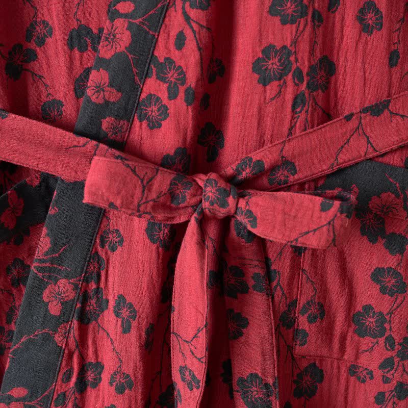 Kimono in cotone biologico Plum Blossom - image 8