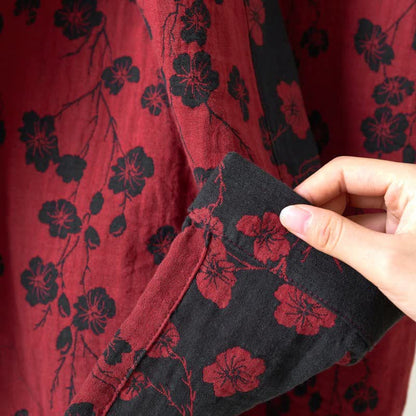 Kimono in cotone biologico Plum Blossom - image 12