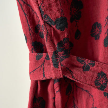 Kimono in cotone biologico Plum Blossom - image 10