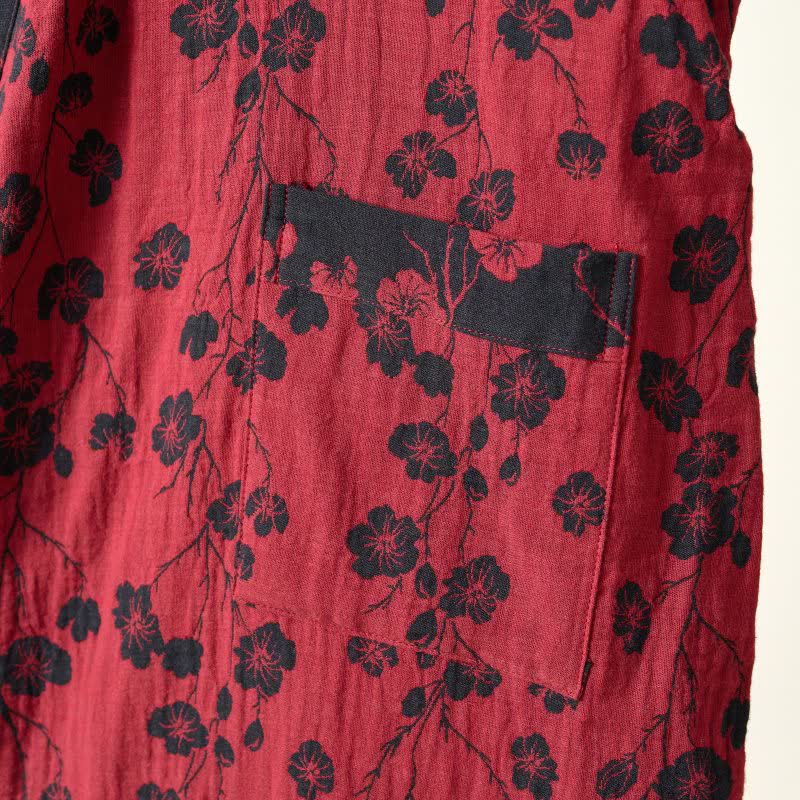 Kimono in cotone biologico Plum Blossom - image 11
