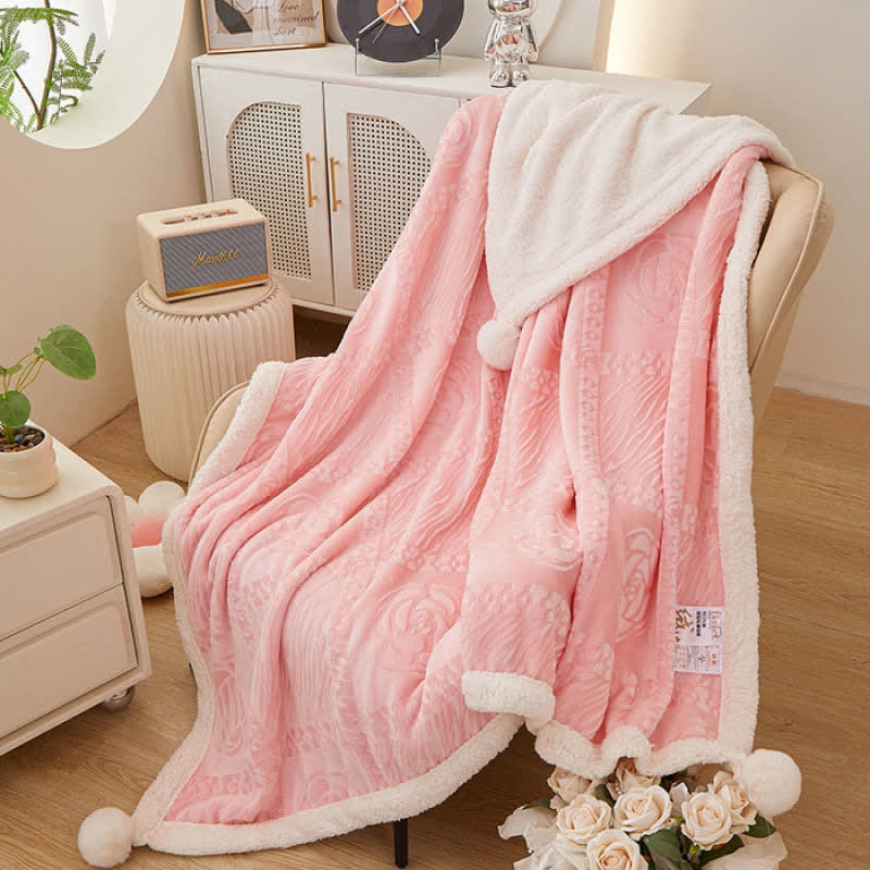 Coperta calda con texture Camellia - image 9