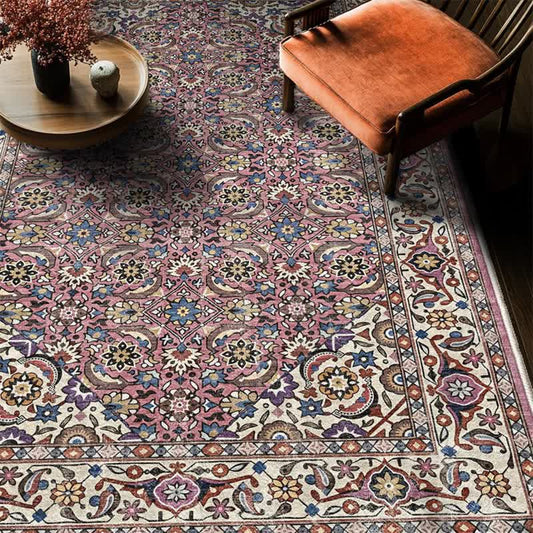 Tappeto antiscivolo in stile persiano retrò morbido - 153cm x 244cm - image 0