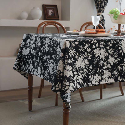Tovaglia jacquard floreale in stile pastorale - image 5